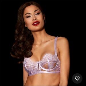 Honey Birdette Molly Lilac Bra 34D